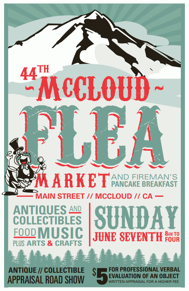 Annual McCloud Flea Market Events Unique Inns