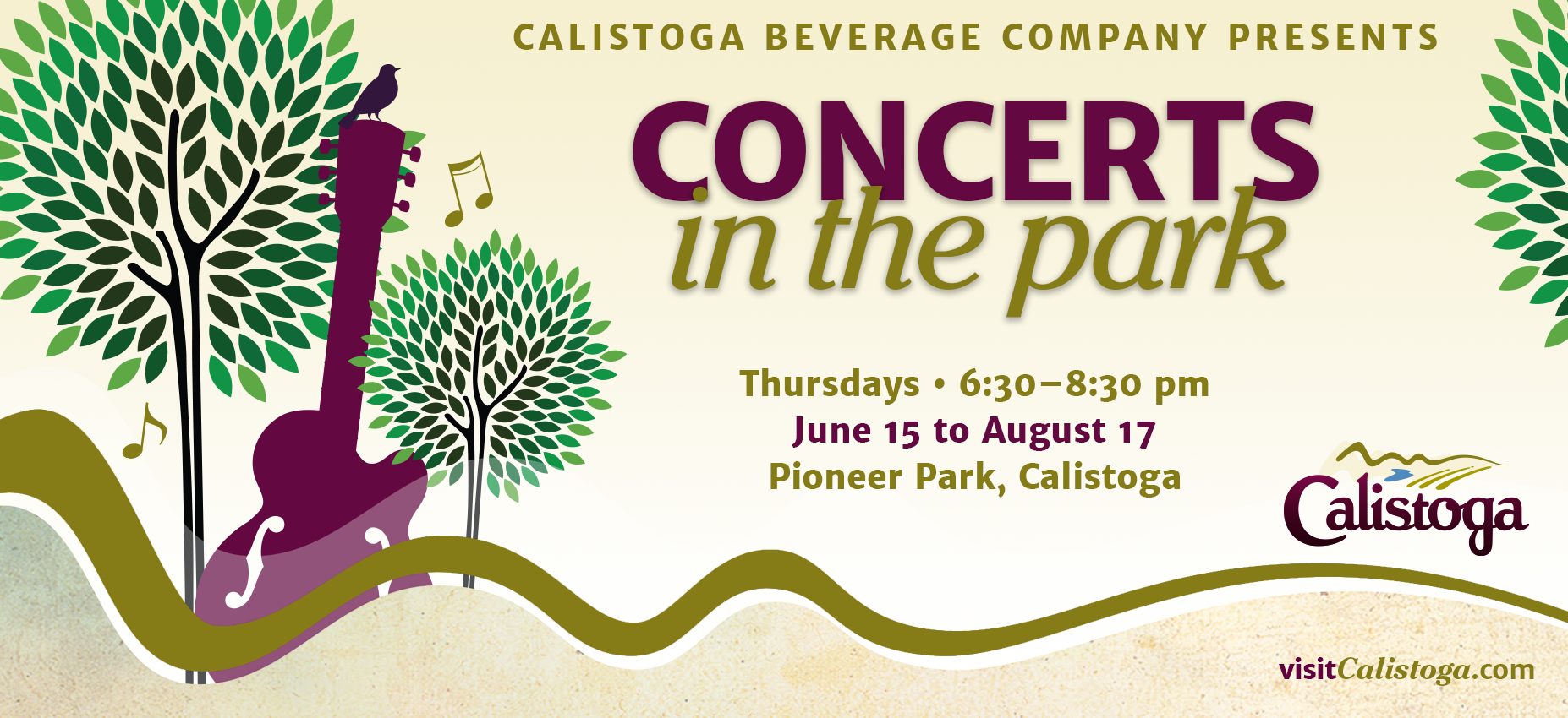 Calistoga Concerts in the Park Events Unique Inns