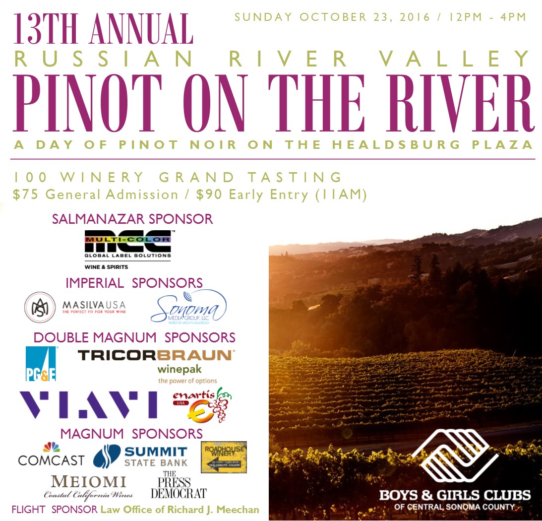 Pinot on the River Events Unique Inns