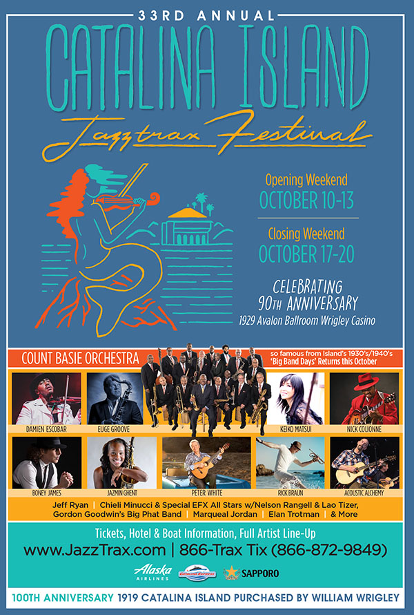 Catalina Island JazzTrax Festival Events Unique Inns